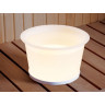 Шайка из пластика HARVIA с подсветкой 7 л SAC10101
